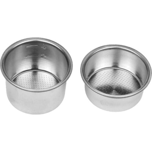 51mm 4 cups filter Replacement Filter Basket for Coffee Bottomless Portafilter For Delonghi EC680/EC685 Espresso Machine part