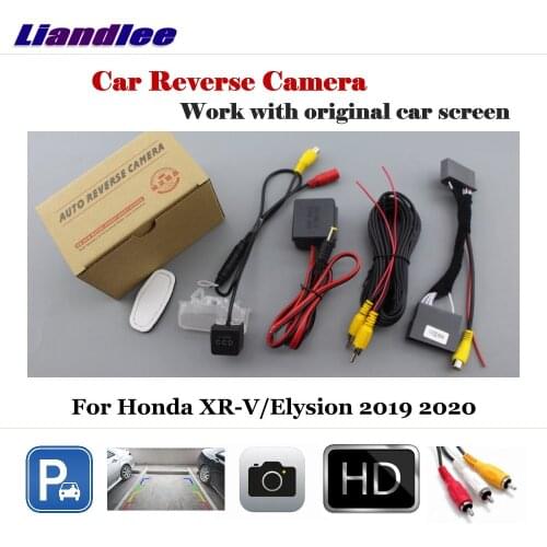Car Back Up Camera For Honda XR-V/Elysion 2019 2020 AUTO Vehicle Backup Cameras Rear View CAM Car Accessories Alarm Systems