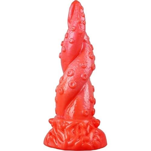 Large Dildo Blowjob Sex Toys for Women Octopus Anal Plug Animal Plug Fantasy Dildo Masturbate for Women Men Orgasm Anus Beads
