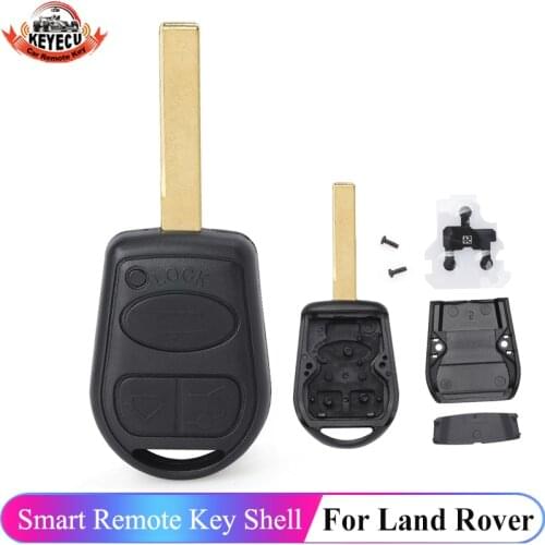 KEYECU For Land Rover Range Rover L322 HSE Vogue 2002 2003 2004 2005 2006 Remote Key Shell Case Fob 3 Button