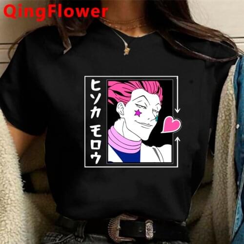 Hunter X Hunter Graphic T Shirt Men Harajuku Kawaii Cartoon Killua T-shirt Funny Japanese Anime Hisoka T Shirt 90s Top Tees Male