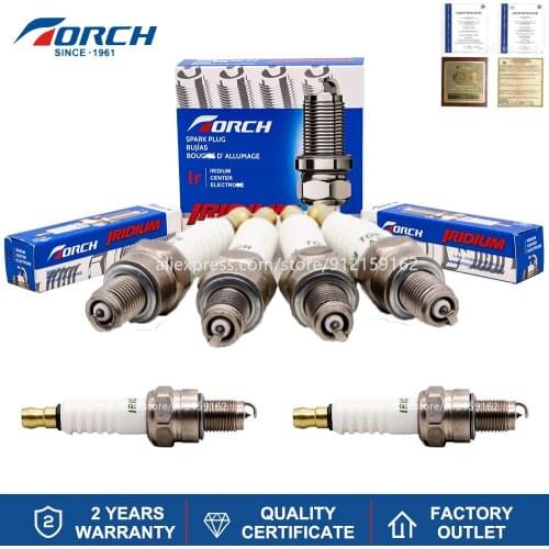 China Original Iridium Spark Candles A7RTI for Motorcycle ATV UTV Scooter Dirt Bike Go Kart 4-8PCS NEW