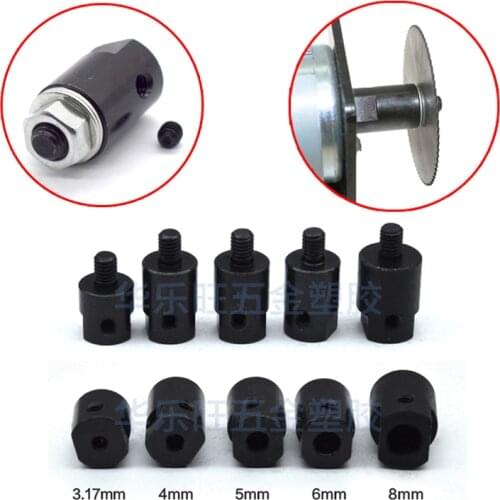 M6-2.3/3.17/4/5/6/8mm Saw blade connecting Rod Angle Grinder Spindle Adatper for Polish cutting Machine Electric drill motor