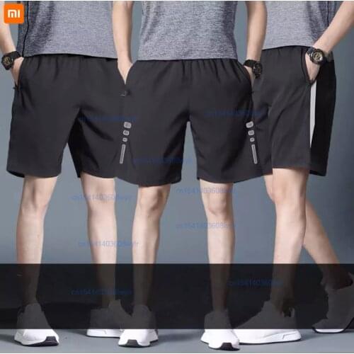Xiaomi youpin 2021 mens casual pants summer loose sports fitness shorts five-point quick-drying outdoor pants