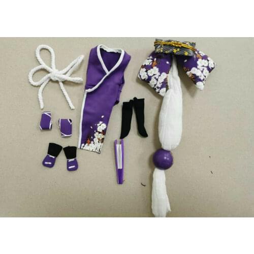 1:6 Scale Purple Clothing Set Model for 12" TBL Female Doll