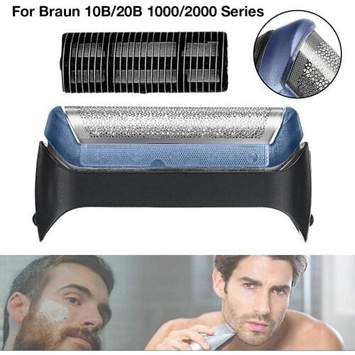 10B for Braun 10B/20B 1000/2000 Series Shaver Head Set Replacement Part for Braun 190 1735 1775 5728 5729 170S