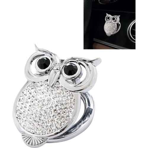 Push Start Button Cover Bling-Ring Emblem-Sticker Car Decor Sparkly Crystal Rhinestone Key Ignition Starter Knob Ring