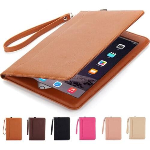 Luxury Flip Leather Tablet Case For Apple iPad 5 6 Air 1 2 New iPad 2017 2018 Smart Cover 9.7 Coque ipad5 ipad6 Air1 Air2 Fundas