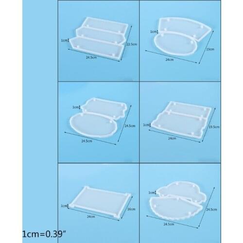 DIY Crafts Crystal Epoxy Resin Mold House Door Name Number Plate Silicone Mould