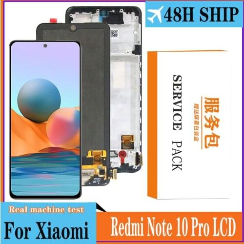 6.67'' Display Replacement For Xiaomi Redmi note 10 Pro Display Touch Screen Digitizer Assembly For Xiaomi Redmi Note 10 pro LCD