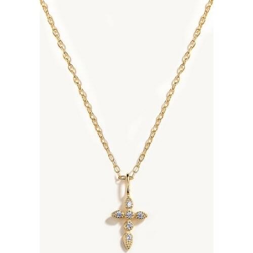 CANNER 925 Sterling Silver Necklace For Women Ins Sequins Necklace Charms Chains Fine Jewelry Choker Bijoux Femme 2021 Trend