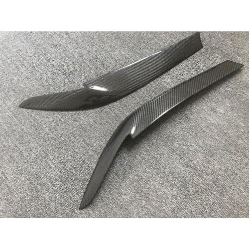 2018 for BMW New 5 Series G30 G38 530li 528 li Carbon Fiber Light Eyebrow Protective Sticker