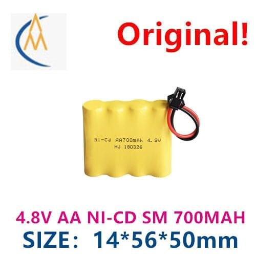 4.8V 700mah Ni Cd battery AA pack remote control electric toy electric tool aa5 rechargeable battery SM