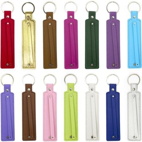 Key Chain DIY PU leather for bag