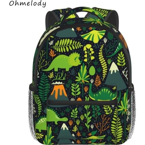 Lovely Dino Kids Backpacks for Kindergarten School Bags Child Dinosaur Travelling Backpack Todder Baby Casual Daypack
