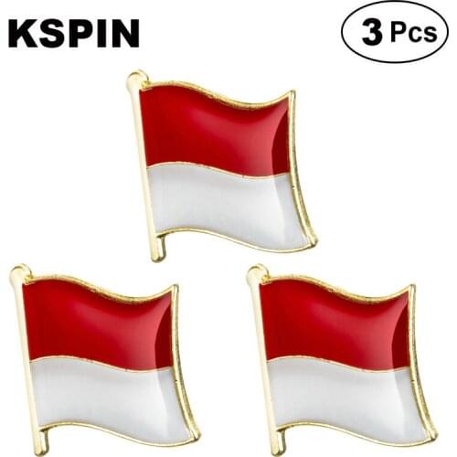 Monaco Lapel Pin Brooches Pins Flag badge Brooch Badges