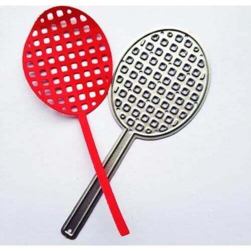 Flyswatter Metal Cutting Dies Stamp Stencils for DIY Scrapbooking Photo Album Decorative Embossing Paper Cards