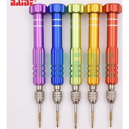 Good Quality 5in1 S2 Multifunction Replaceable Tool Bit Magnetic Screwdriver For iPhone Samsung Cell Phone Factory 300pcs/lot