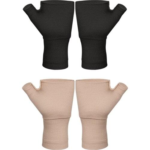 Golf Compression Wrist Gloves Thumb Band Carpal Hands Wrist Support Brace Warmth Support Arthritis Gloves