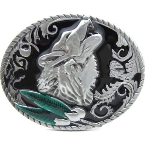 Western cowboy leather belt buckle personality drop oil belt accessories for both men and women smooth buckle