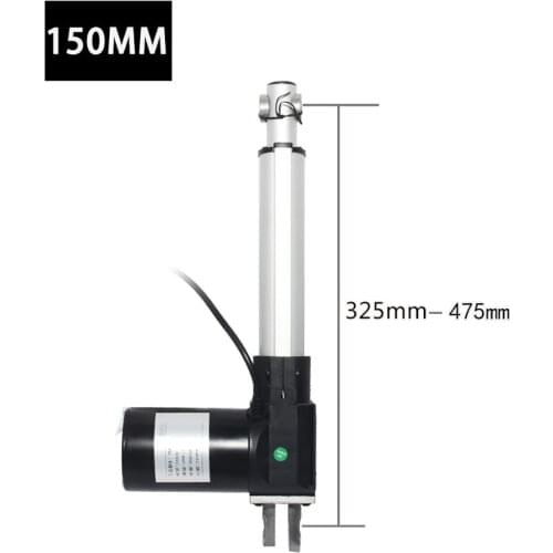 DC 24V Linear Actuator DC Motor Heavy Duty 6000N 600KG 1320LBS 5MM/S Electric Load Motor Stroke 150MM N