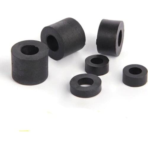 M5 M6 Thicken Plastic Gasket TV set Wall hanging Increase Washer 3-24mm Thick Black