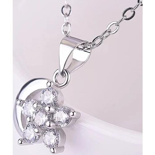 MENGYI Fashion Moon Star Pendant Necklace For Women 9 2 5 Statement New Clavicle Necklace Fine Jewelry Friend Gift