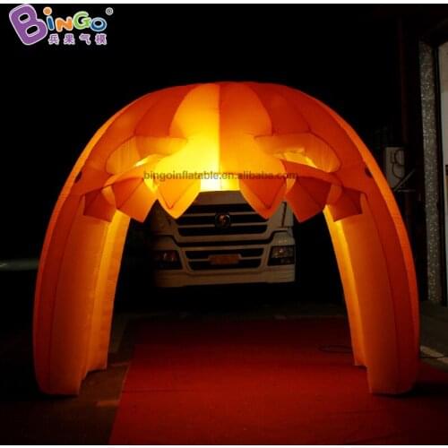 Customized 3x2.6 meters inflatable pumpkin arch / halloween pumpkins outdoor inflatables toys