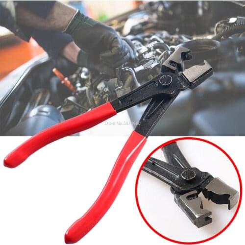 1pc Car Hose Oil Hose Crimping Plier R Type Collar Hose Clip Clamp Pliers Water Pipe Clamp Calliper Car Repair Hand Tool