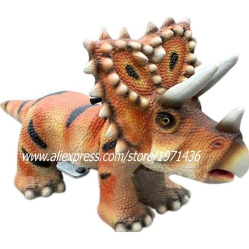 Coin Operated Kiddie Rides Indoor Amusement Electronic Game Machine Battery Walking Dinosaur Rides