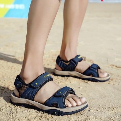 Sandalhas masculina gladiator sandalias outdoor piel sandals couro big dress homens summer 39 on s comfort slip shoe vietnam de