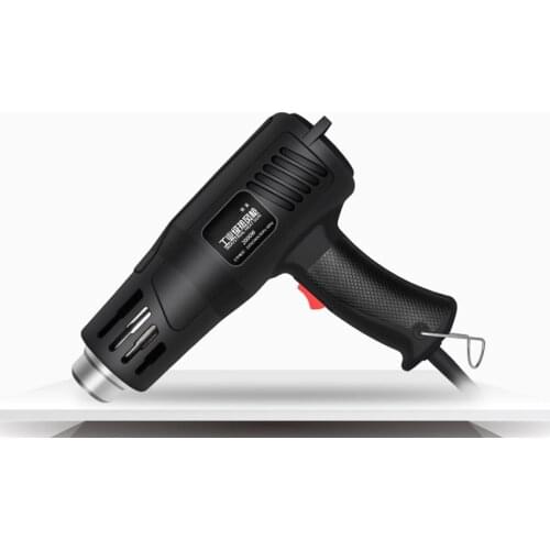 2000W / 1600W Heat Gun with 2 Temperature Modes, Air Volume 300-600L/MIN for Stripping Paint, Soldering Pipes, Shrinking PVC