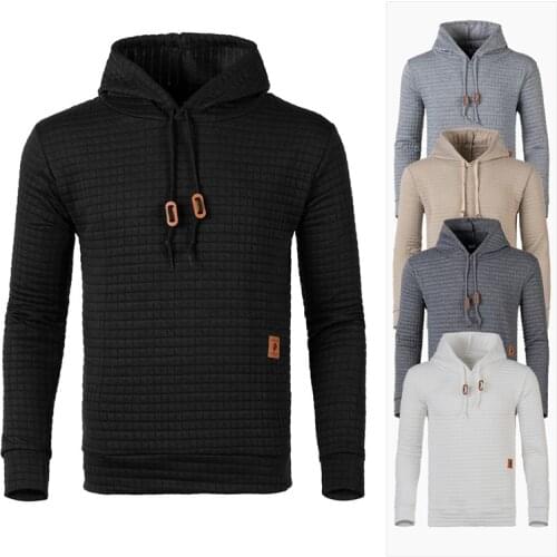 2020 New Hoodies Men Brand Male Solid Hooded Sweatshirt Mens Hoodie Tracksuit Sweat Coat Casual Sportswear M-4XL Drop Shipping