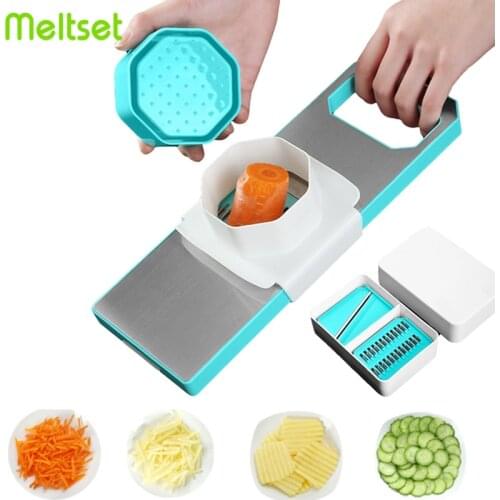 6in1 Vegetable Cutter Fruit Slicer Potatoes Cucumber Cutting Machine Radish Tools Kitchen Supplies
