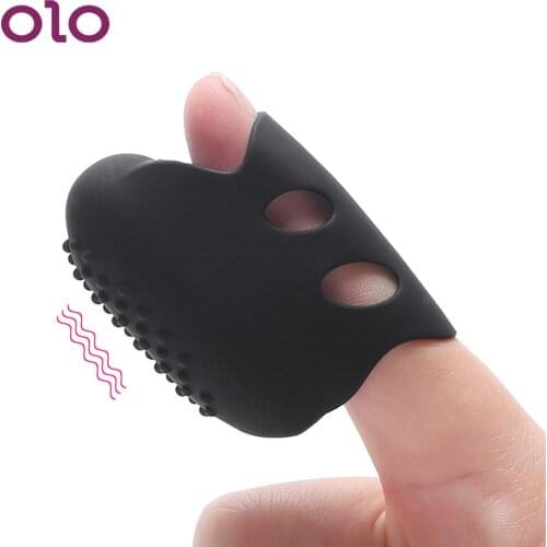 OLO Finger Vibrator G-spot Clitoris Stimulator Vagina Stimulation Female Masturbation Sex Toys for Woman