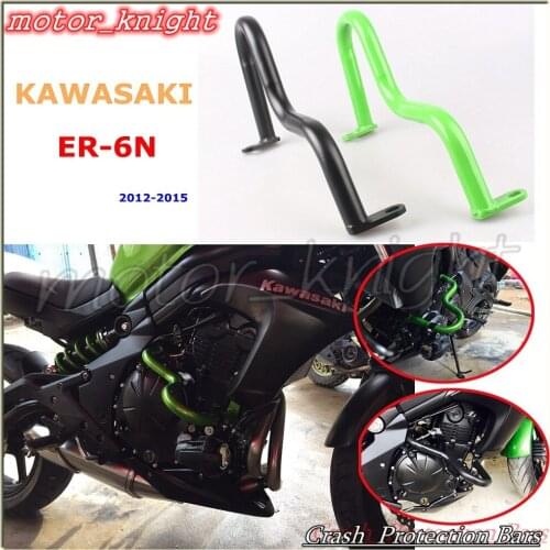 Engine Guard Crash Bar Protection For KAWASAKI ER6N 2012 2013 2014 2015