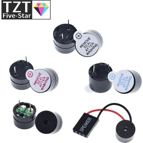 10pcs 3V 5V 12V Active Buzzer Magnetic Long Continous Beep Tone 12*9.5mm New And Original Hjxrhgal For Arduino