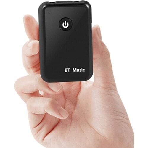 2 In 1 Wireless Bluetooth V4.2 Transmitter Receiver 3.5mm Stereo Music Audio Adapter For TV Headphones Speaker