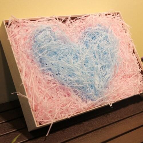 4@#20G Per Bag Kawaii Shredded Candy Boxes Diy Gift Box Crinkle Paper Raffia Filling Material Tissue Party Gift Packaging Filler