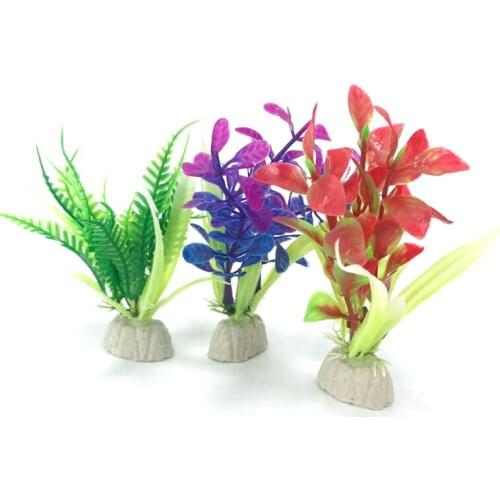 Aquarium Artificial Plants Home Decor Plastic Plants Water Wonder Grass Ornament Fish Tank Decoration Simulation