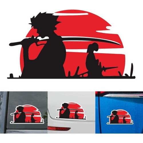 JDM fashion fighters decals car sticker graphics window motorcycle decoration interesting ninja vinyl sticker auto parts