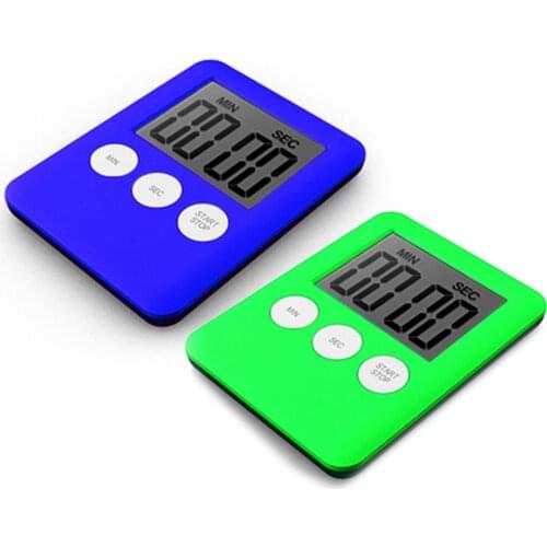 LCD Digital Bathroom Waterproof Shower Timer 7*5.3*0.9cm ABS Durable Brand New And High Quality