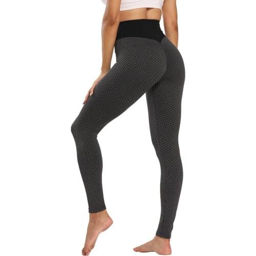 High Waist Sexy Leggings Women Fitness Gym Fold Sports Pants Elastic Legging Slim Hip Push Up Female Workout running Yoga Tights