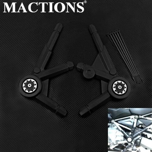 Motorcycle Left & Right Side Frame Panel Guard Protector Cover For BMW R1200GS LC/ R1200 GS LC Adventure 13 2014 2015 2016 2017