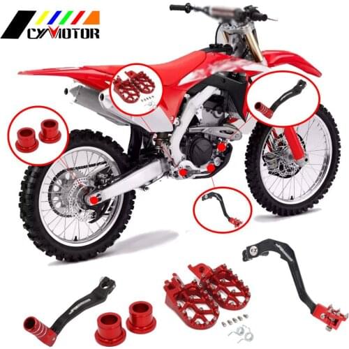 Motocycle Set CNC Foldbale Gear Shift Lever Shifter Pedal Brake Pedal Footpegs For HONDA CRF250L CRF 250L 250 L 2013-2018