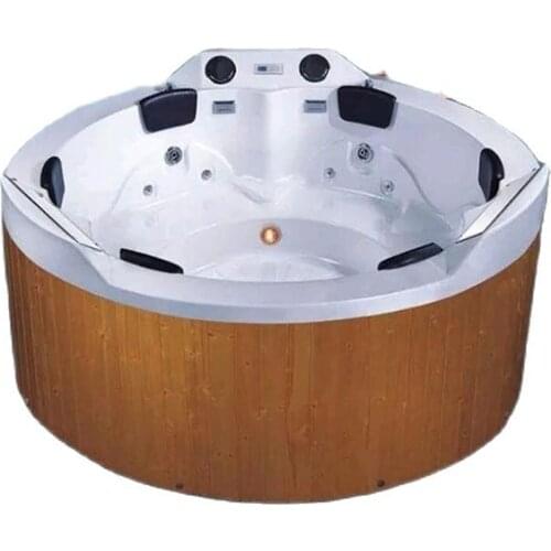 Package mail villa home romantic SPA SPA massage bathtub constant temperature heating surfing the big pool