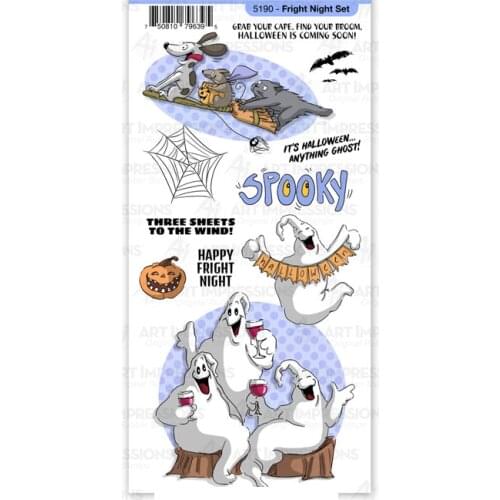 Halloween Ghost Clear Stamp Dariy Scrapbooking Stencil For Decor Embossing Clear Stamp DIY Greeting Card Album Handmade 2021