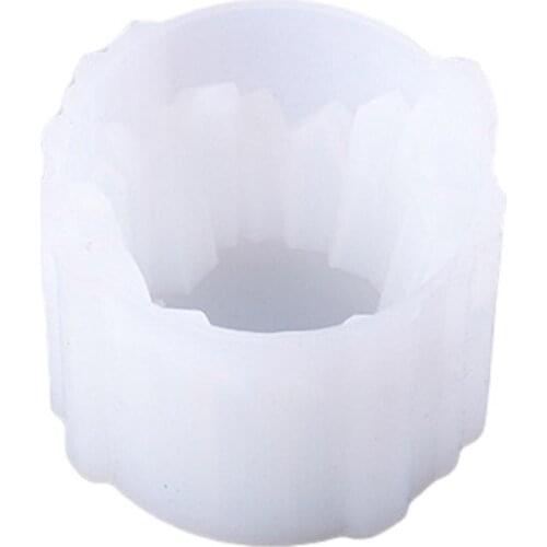 Diy Crystal Epoxy Resin Mold New Crystal Stone Candle Box Holder Mold Manual Silicone Storage Silicone For Resin Mold Mirro V8U2