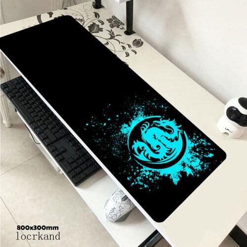 Extended Mouse Pad Anime Dragon Large Gaming Mouse Pad- Computer Keyboard Mouse Mat Mousepad Rubber Base mouse pad
