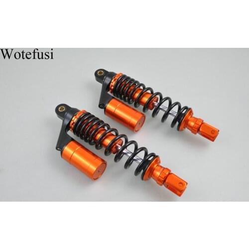 Wotefusi For High Quality 12.5" 320mm Pair Air Gas Shock Absorber Spring Suspension Scooter ATV Quad Black Hot Sale [PA108]